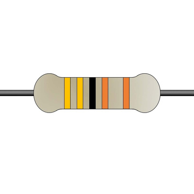 Yageo 3.3kΩ Metal Film Fixed Resistor 0.4W ±1% MF0204FTE52-3K3