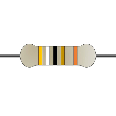 Yageo 39Ω Metal Film Fixed Resistor 0.6W ±1% MF0207FTE52-39R