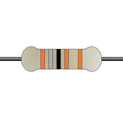 Yageo 1.8kΩ Metal Film Fixed Resistor 0.5W ±1% MFR50SFTE52-1K8