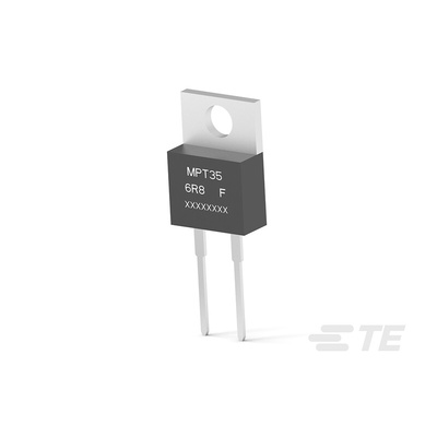 TE Connectivity 10Ω Power Film Through Hole Fixed Resistor 35W 1% MPT35A10RF