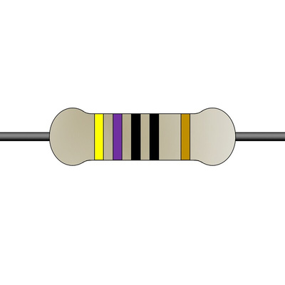 Yageo 470Ω Carbon Film Fixed Resistor 1/2W 5% CFR-50JT-52-470R