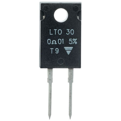 Vishay 100mΩ Thick Film Resistor 30W ±1% LTO030FR1000FTE3