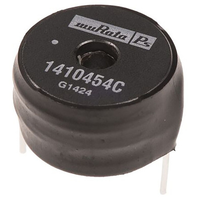 Murata 100 μH ±10% Leaded Inductor, Max SRF:4.6MHz, Q:24, 5.4A Idc, 46mΩ Rdc, 1400