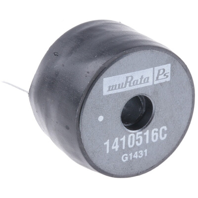 Murata 1 mH ±10% Leaded Inductor, Max SRF:1.4MHz, Q:30, 1.6A Idc, 460mΩ Rdc, 1400