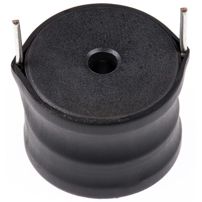 Murata 100 μH ±10% Leaded Inductor, Max SRF:3.3MHz, Q:34, 7.8A Idc, 40mΩ Rdc, 1400