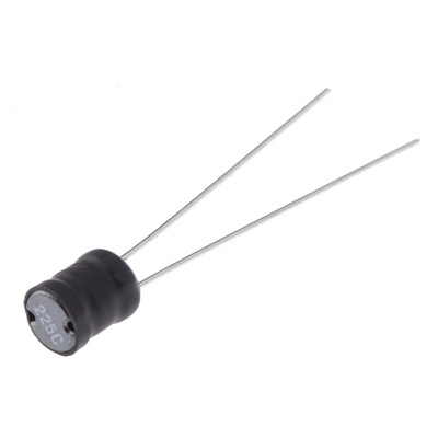 Murata 2.2 mH ±10% Radial Inductor, Max SRF:1.7MHz, Q:90, 110mA Idc, 8.58Ω Rdc, 2200R