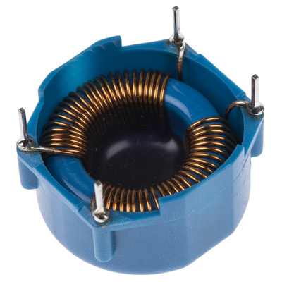 EPCOS 2.7 mH ±30% Ferrite Power Line Choke, 4A Idc, 60mΩ Rdc 250 V ac, B82721A