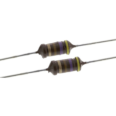EPCOS 470 μH ±5% Ferrite Leaded Inductor, Max SRF:1.5MHz, Q:40, 280mA Idc, 2.5Ω Rdc, LBC