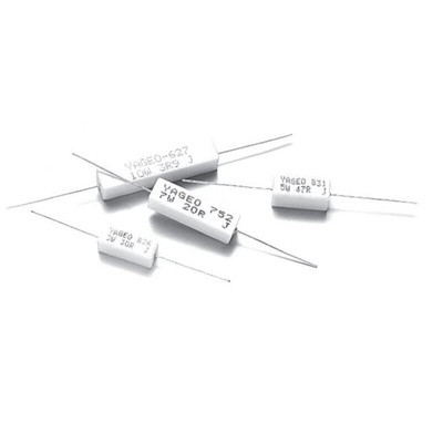 Yageo 1.8kΩ Through Hole Fixed Resistor 5W 5% SQP500JB-1K8