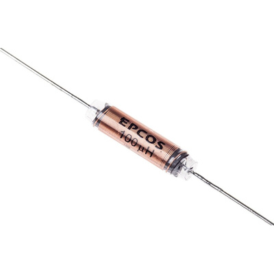 EPCOS 100 μH ±20% Ferrite VHF Inductor, Max SRF:55MHz, 1A Idc, 650mΩ Rdc, B82111E