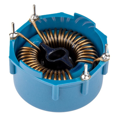 EPCOS 1.8 mH ±30% Ferrite Current Compensated Choke, 10A Idc, 14mΩ Rdc, B82721A