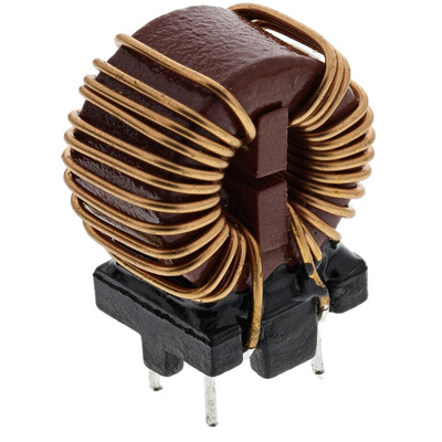 Wurth 1 mH ±30% Leaded Inductor, 3A Idc, 35mΩ Rdc, WE-CMB