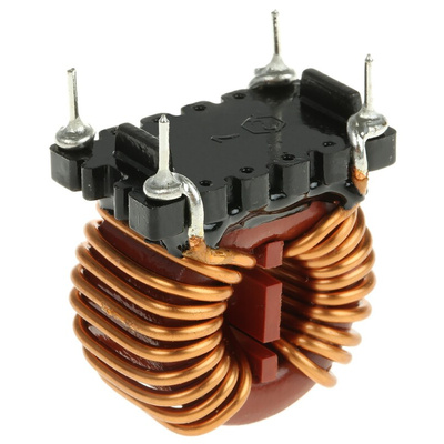 Wurth 1 mH ±30% Leaded Inductor, 12A Idc, 9mΩ Rdc, WE-CMB HC