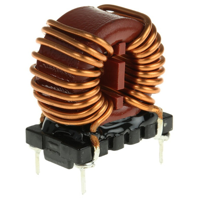 Wurth 1 mH ±30% Leaded Inductor, 12A Idc, 9mΩ Rdc, WE-CMB HC