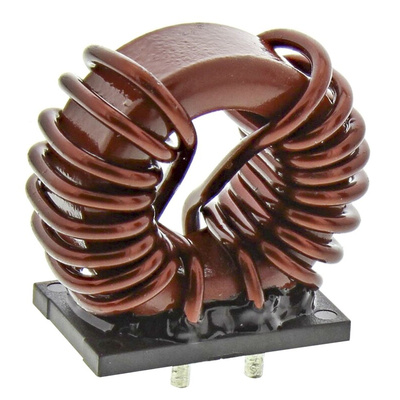 Wurth 500 μH ±30% Ferrite Leaded Inductor, Max SRF:100kHz, 35A Idc, 2.3mΩ Rdc, WE-CMB HC