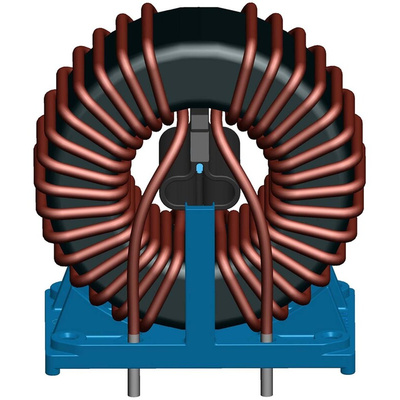 EPCOS 2.2 mH ±30% Ferrite Power Line Choke, Max SRF:10kHz, 10A Idc, 12mΩ Rdc 250 V ac, B82726S
