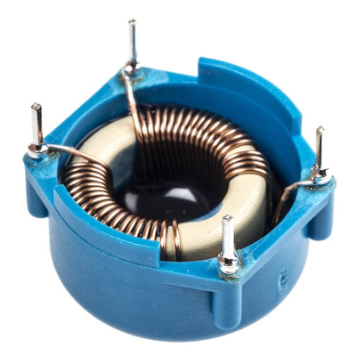 EPCOS 1.2 mH ±30% Ferrite Power Line Choke, 3A Idc, 56mΩ Rdc 250 V ac, B82721A