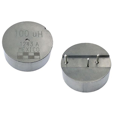 Vishay 68 μH ±20% Leaded Inductor, Max SRF:2.95MHz, 10.5A Idc, 27.4mΩ Rdc, IHTH-1125KZ-5A