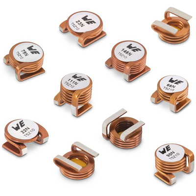 Wurth 0.09 μH ±20% Coil Inductor, Max SRF:359MHz, Q:226, 30A Idc, 1.21mΩ Rdc, WE-AC HC