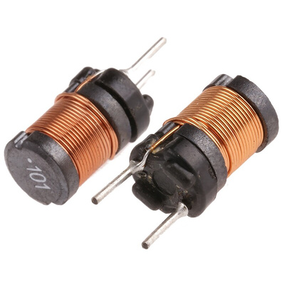 Wurth 100 μH ±10% Ferrite Radial Inductor, 1.5A Idc, 300mΩ Rdc, WE-TI