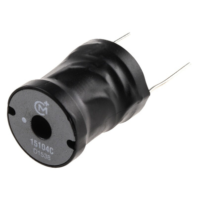 Murata 100 μH ±10% Leaded Inductor, Max SRF:3MHz, Q:89, 2.62A Idc, 110mΩ Rdc, 1500