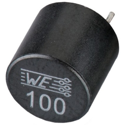 Wurth 2.2 μH ±20% Ferrite Leaded Inductor, Max SRF:75MHz, 10A Idc, 8.8mΩ Rdc, WE-TIS