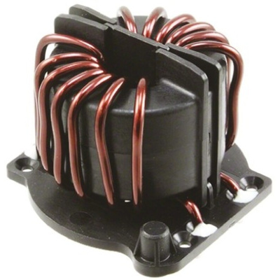 Schaffner 1 mH -30 → +50% Current Compensated Choke, Max SRF:400Hz, 16A Idc, 4.8mΩ Rdc 600,1000 V ac V dc, RB