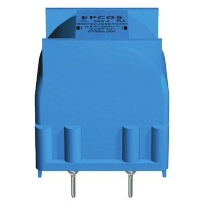 EPCOS 1.2 mH ±30% Ferrite Power Line Choke, 3A Idc, 56mΩ Rdc 250 V ac, B82721A
