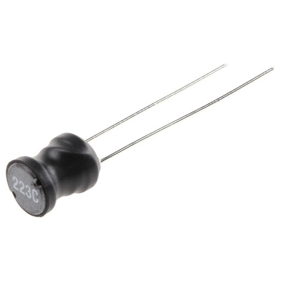 Murata 22 μH ±10% Leaded Inductor, Max SRF:1kHz, 2A Idc, 70mΩ Rdc, 1300R
