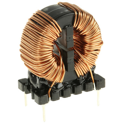 Wurth 2 x 90 mH -30 → +50% Nano Crystalline Common Mode Choke, Max SRF:1 kHz → 300 MHz, 3.5A Idc, 2 x
