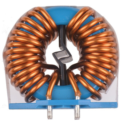 EPCOS 1.6 mH -30 → +50% Ferrite Power Line Choke, Max SRF:10kHz, 20A Idc, 4.5mΩ Rdc 250 V ac, B82726S