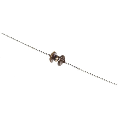 EPCOS 1 μH ±10% Ferrite Leaded Inductor, Max SRF:200MHz, Q:50, 4.45A Idc, 43mΩ Rdc, B82144F2