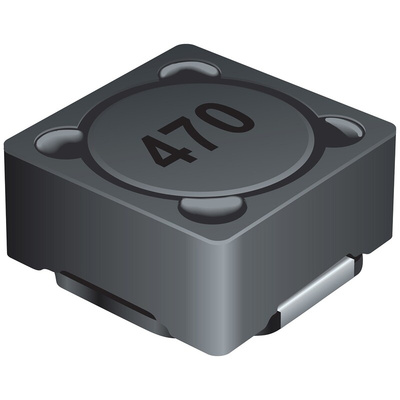 Bourns, SRR1280, 1280 Shielded Wire-wound SMD Inductor with a Ferrite DR & RI Core, 1 mH ±10% Wire-Wound 680mA Idc Q:40
