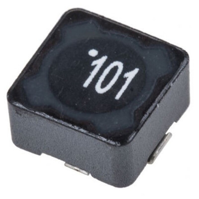 Wurth, WE-PD, 7345 Shielded Wire-wound SMD Inductor 100 μH ±20% Wire-Wound 790mA Idc