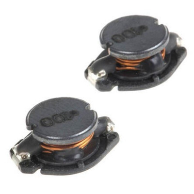 Wurth, WE-PD4 Wire-wound SMD Inductor with a Ferrite Core, 10 μH ±20% Wire-Wound 3.3A Idc