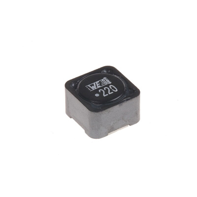 Wurth, WE-PD, 1280 Shielded Wire-wound SMD Inductor with a Ferrite Core, 22 μH ±20% Wire-Wound 4.1A Idc