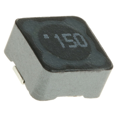 Wurth, WE-PD Shielded Wire-wound SMD Inductor with a Ferrite Core, 15 μH ±20% Wire-Wound 1.6A Idc