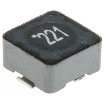 Wurth, WE-PD Shielded Wire-wound SMD Inductor with a Ferrite Core, 220 μH ±20% Wire-Wound 440mA Idc