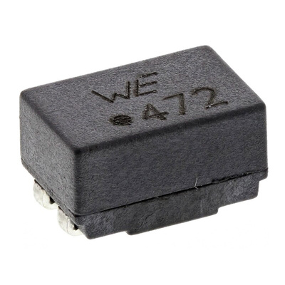 Wurth, WE-SL2 SMD Common Mode Line Filter with a Ferrite Core, 4.7 mH ±50% Dual 500mA Idc