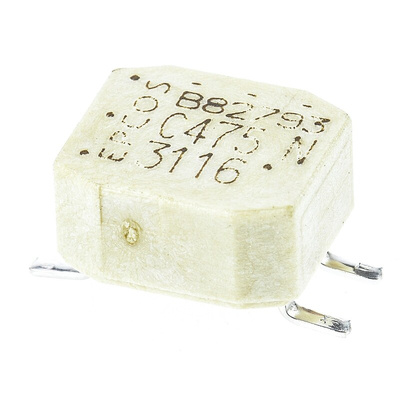 EPCOS, B82793 SMD Common Mode Choke with a Ferrite Core, 4.7 mH -30 → +50% Wire-Wound 400mA Idc