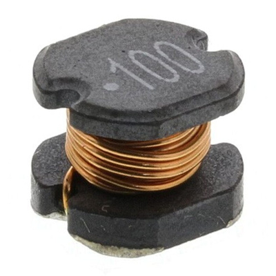 Wurth, WE-PD2 Unshielded Wire-wound SMD Inductor with a Ferrite Core, 10 μH ±20% 2.2A Idc