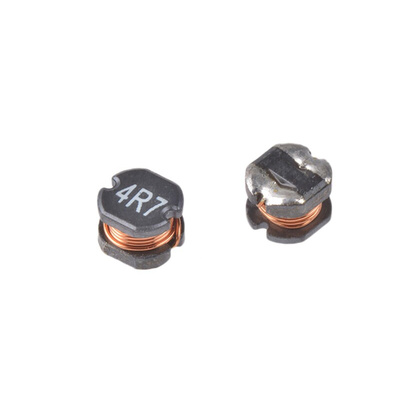 RS PRO, 43 Unshielded Wire-wound SMD Inductor 4.7 μH ±20% Wire-Wound 1.9A Idc
