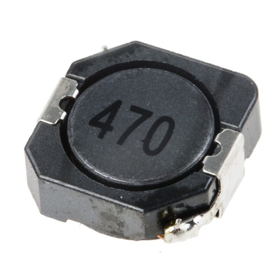 RS PRO, 0104 Shielded Wire-wound SMD Inductor 47 μH ±20% Wire-Wound 1.9A Idc
