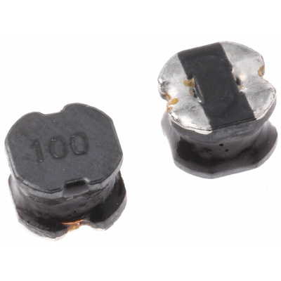 Bourns, SRN6045, 6045 Shielded Wire-wound SMD Inductor with a Ferrite Core, 10 μH ±20% Wire-Wound 3A Idc Q:17