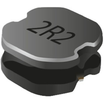 Bourns, SRN8040, 8040 Shielded Wire-wound SMD Inductor with a Ferrite Core, 22 μH ±20% Semi-Shielded 2.2A Idc Q:20