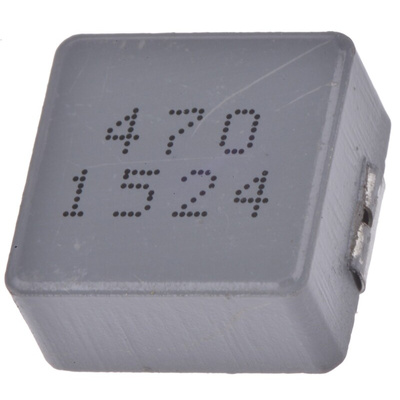 Bourns, SRP1265A, 1265 Shielded Wire-wound SMD Inductor with a Carbonyl Powder Core, 47 μH ±20% Wire-Wound 6.5A Idc