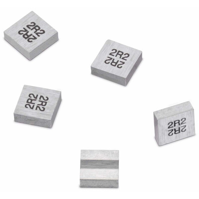 Wurth, WE-MAPI, 3020 Shielded Wire-wound SMD Inductor with a Magnetic Iron Alloy Core, 4.7 μH ±20% Wire-Wound 1.9A Idc