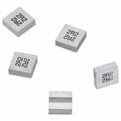 Wurth, WE-MAPI, 3020 Shielded Wire-wound SMD Inductor with a Magnetic Iron Alloy Core, 6.8 μH ±20% Wire-Wound 1.6A Idc