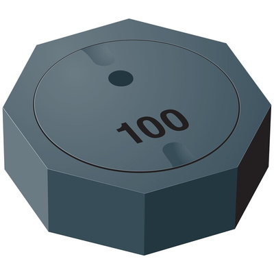 Bourns, SRU1038, 7032 Shielded Wire-wound SMD Inductor with a Ferrite Core, 100 μH ±30% Wire-Wound 1.3A Idc Q:24