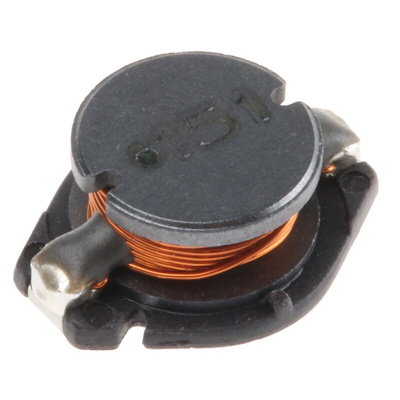 Wurth, WE-PD4 Unshielded Wire-wound SMD Inductor with a Ferrite Core, 150 μH ±10% Wire-Wound 1A Idc